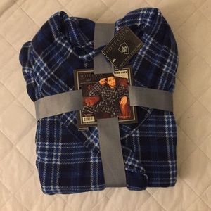 Men’s micro fleece robe